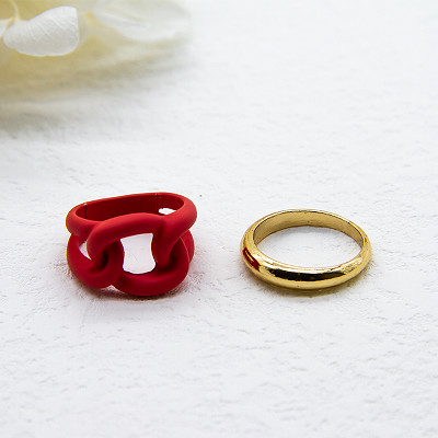 금은 여자 결혼 반지 스터링 실버 / 스테인레스 강 보석용원석 패션 반지를 도금처리했습니다
